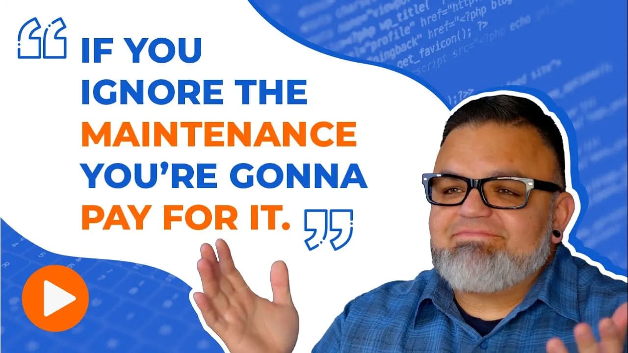 Website Maintenance